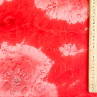 Viskóza Marble marmor red