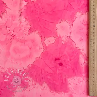Viskóza Marble marmor fuchsia