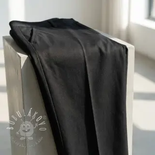Bavlnená látka TWILL Mango black