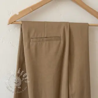 Bavlnená látka TWILL Mango sand