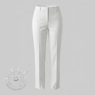 Bavlnená látka TWILL Mango white