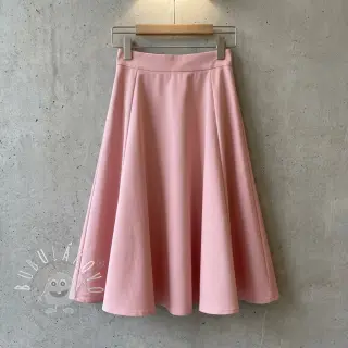 Bavlnená látka TWILL Mango olive pink