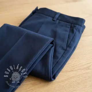 Bavlnená látka TWILL Mango marine