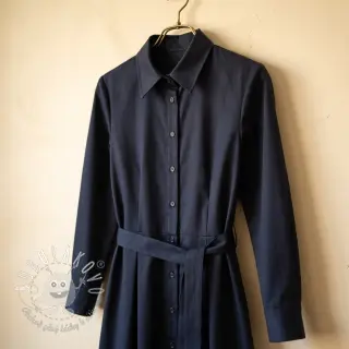 Bavlnená látka TWILL Mango marine