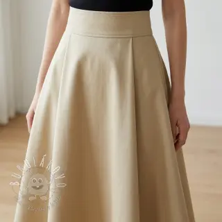 Bavlnená látka TWILL Mango light sand