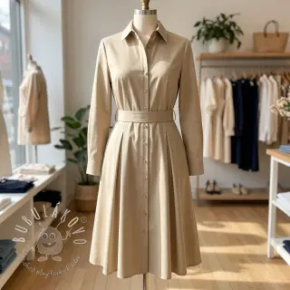 Bavlnená látka TWILL Mango light sand