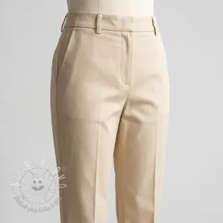 Bavlnená látka TWILL Mango pebble