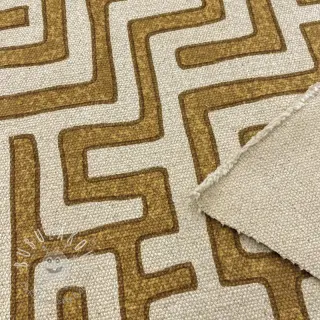 Dekoračná látka RAFFIA ocre