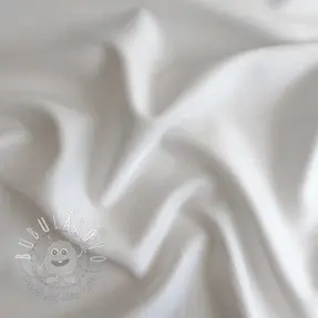 Viskóza s ľanom BUBBLY white