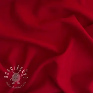 Viskóza s ľanom BUBBLY marlboro red