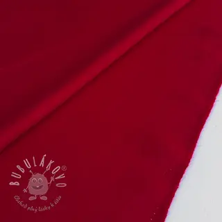 Viskóza s ľanom BUBBLY marlboro red