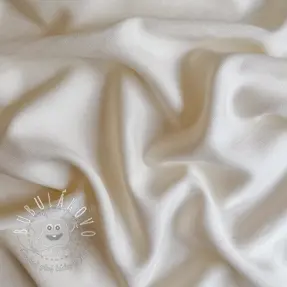 Viskóza s ľanom BUBBLY off white