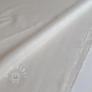 Viskóza s ľanom BUBBLY off white