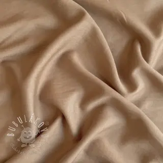 Viskóza s ľanom BUBBLY taupe