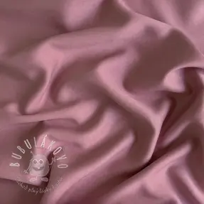 Viskóza s ľanom BUBBLY old pink