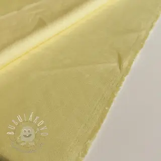 Viskóza s ľanom BUBBLY pale banana