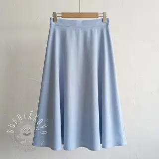 Viskóza s ľanom BUBBLY light old blue