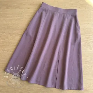 Viskóza s ľanom BUBBLY lavender
