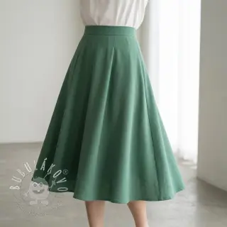 Viskóza s ľanom BUBBLY dak mint