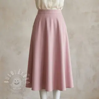 Viskóza s ľanom BUBBLY lilac