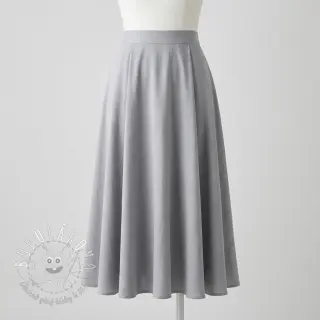 Viskóza s ľanom BUBBLY light grey