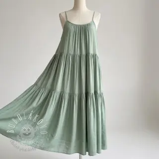 Viskóza s ľanom BUBBLY light mint