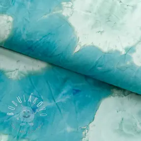 Viskóza Marble marmor old green