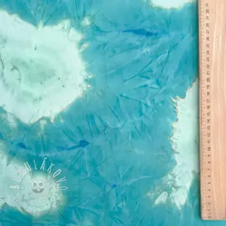 Viskóza Marble marmor old green
