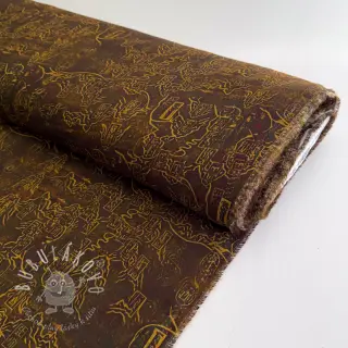 Viskóza RAYON POPLIN Flow design A