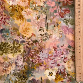 Viskóza RAYON POPLIN Blossoms design B