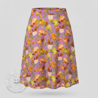 Viskóza RAYON POPLIN Fruity design C