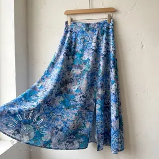 Viskóza RAYON POPLIN Blossoms design C