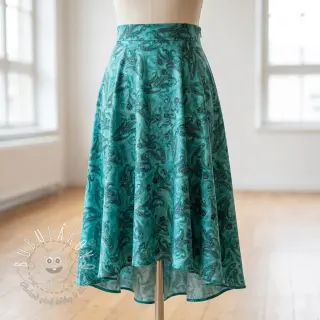 Viskóza RAYON POPLIN Paisley design C