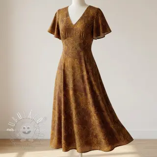 Viskóza RAYON POPLIN Flow design C