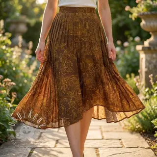 Viskóza RAYON POPLIN Flow design C