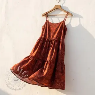 Viskóza RAYON POPLIN Flow design B