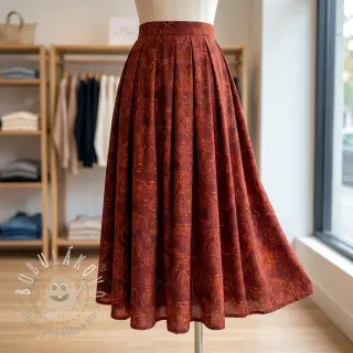 Viskóza RAYON POPLIN Flow design B