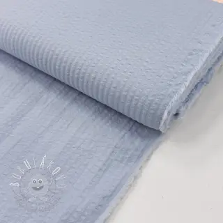 Bavlnená látka BUBBLE dusty blue