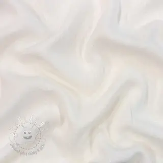 Viskóza s ľanom WASHED ecru