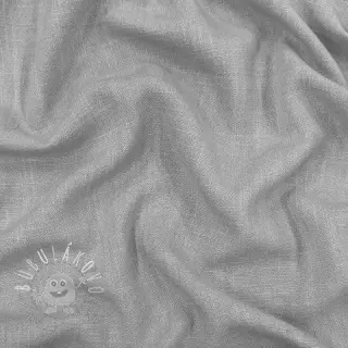 Viskóza s ľanom WASHED grey
