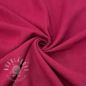 Viskóza s ľanom WASHED berry