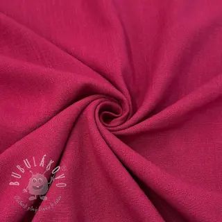 Viskóza s ľanom WASHED berry