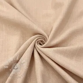 Viskóza s ľanom WASHED beige