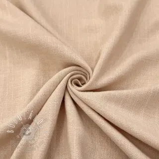 Viskóza s ľanom WASHED beige