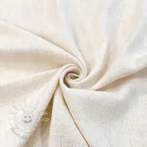Viskóza s ľanom WASHED light beige