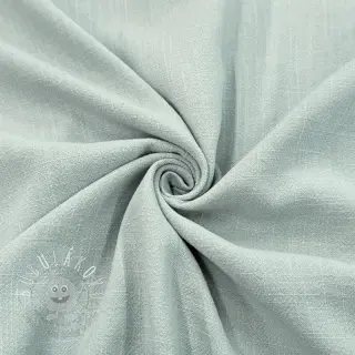 Viskóza s ľanom WASHED mint