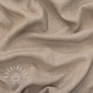 Viskóza s ľanom WASHED sand