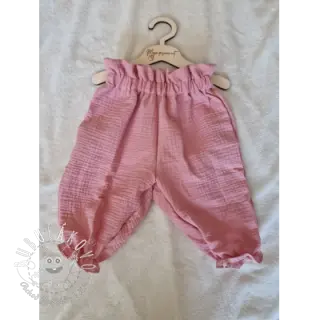 Dvojitá gázovina/mušelín soft rose