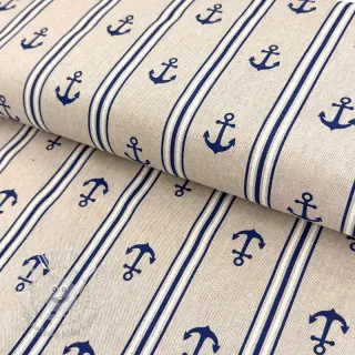 Dekoračná látka Linenlook Stripe Maritime