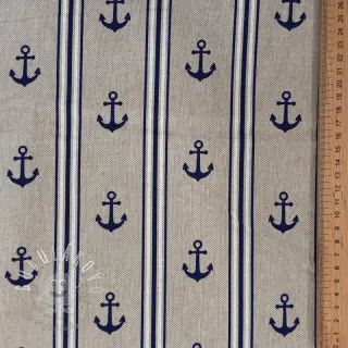 Dekoračná látka Linenlook Stripe Maritime